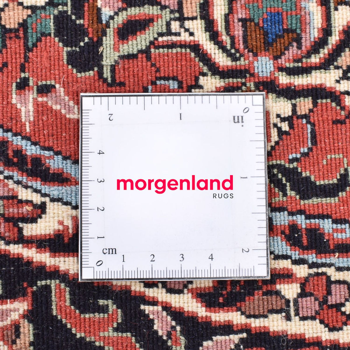 Alfombra persa - Bidjar redondo  - 150 x 150 cm - beige