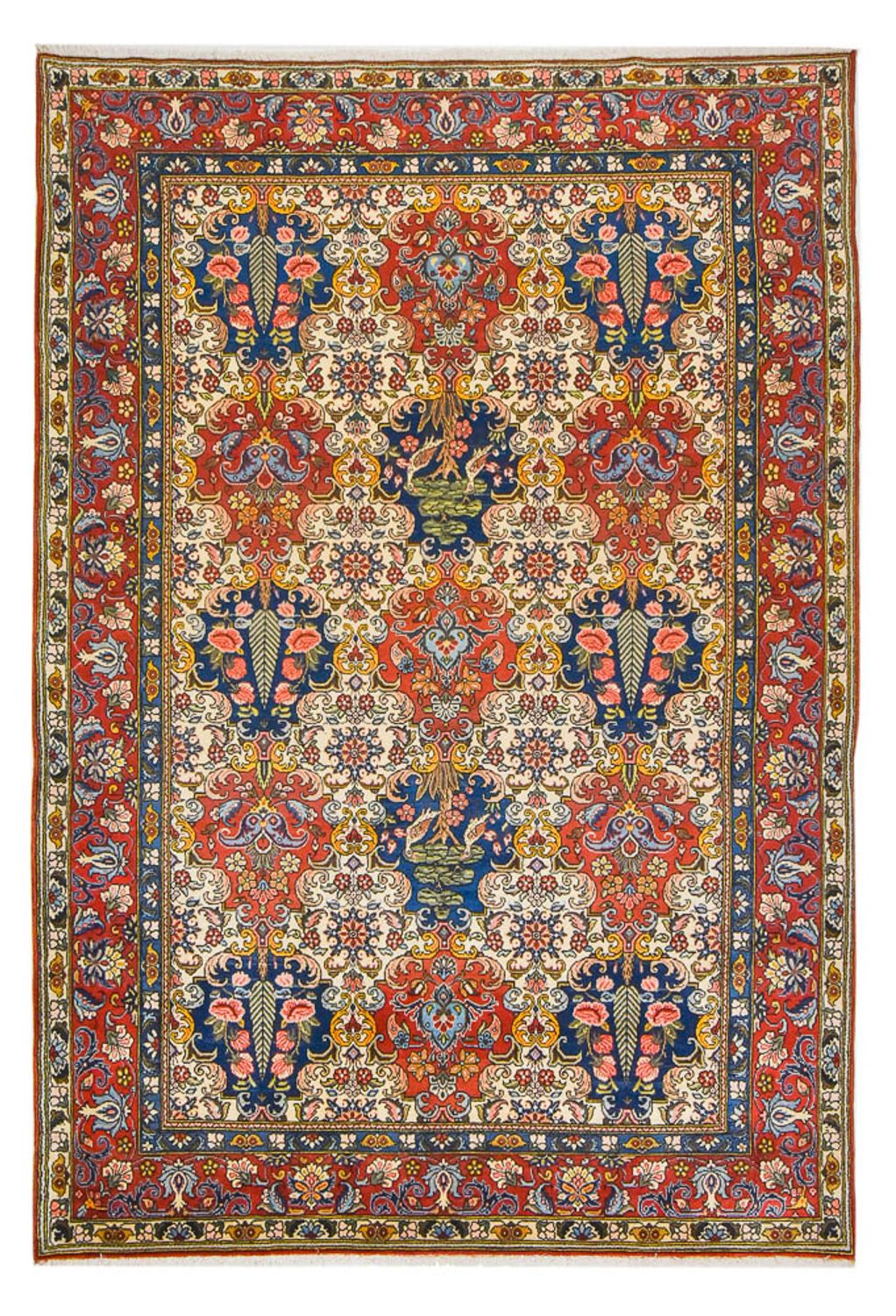 Alfombra persa - Nómada - 300 x 206 cm - multicolor