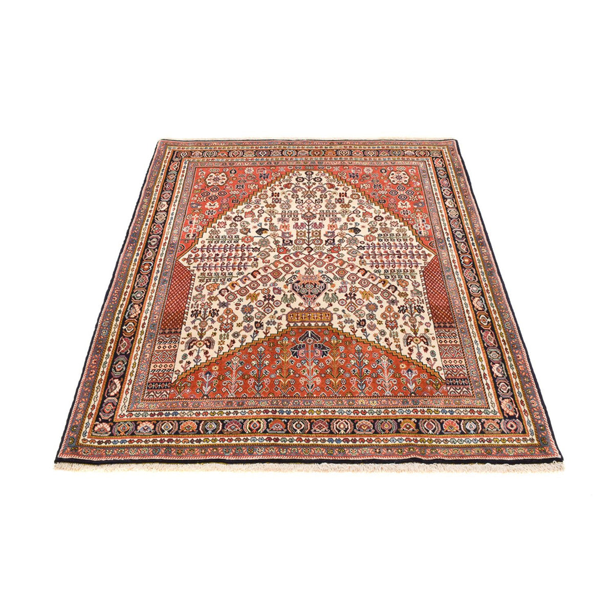 Alfombra Gabbeh - Persa Kashkuli - 180 x 143 cm - multicolor