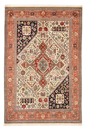 Alfombra Gabbeh - Persa Kashkuli - 216 x 148 cm - multicolor