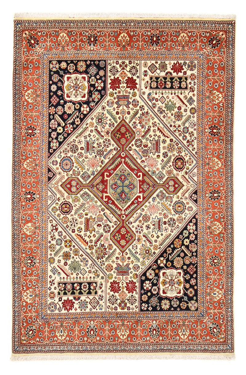 Alfombra Gabbeh - Persa Kashkuli - 216 x 148 cm - multicolor