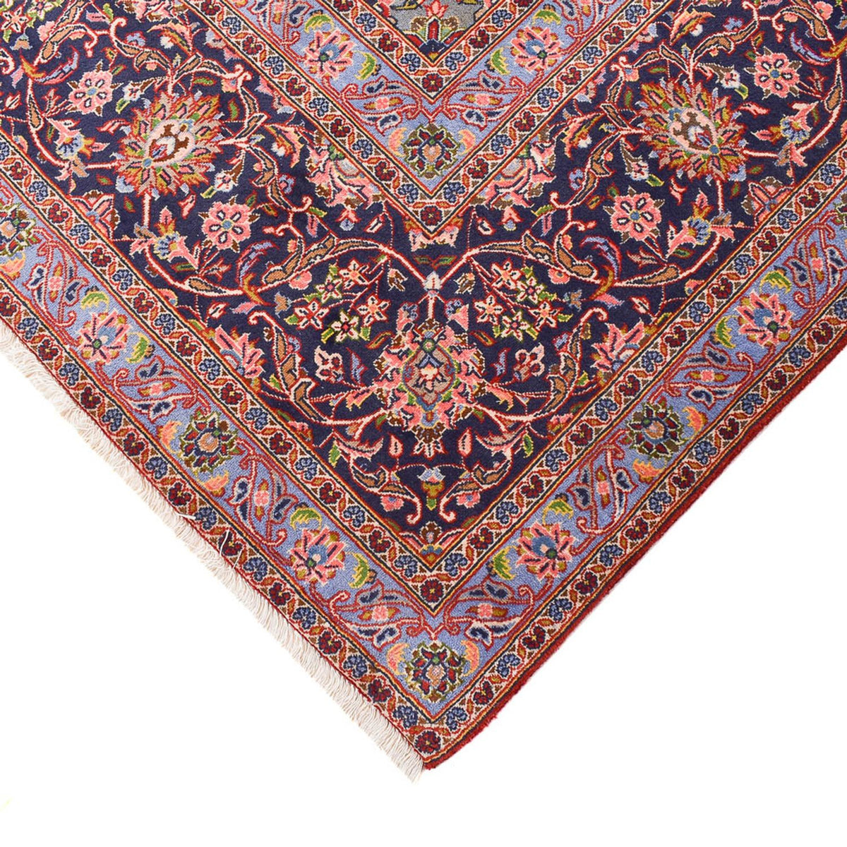 Alfombra persa - Keshan - 412 x 300 cm - rojo