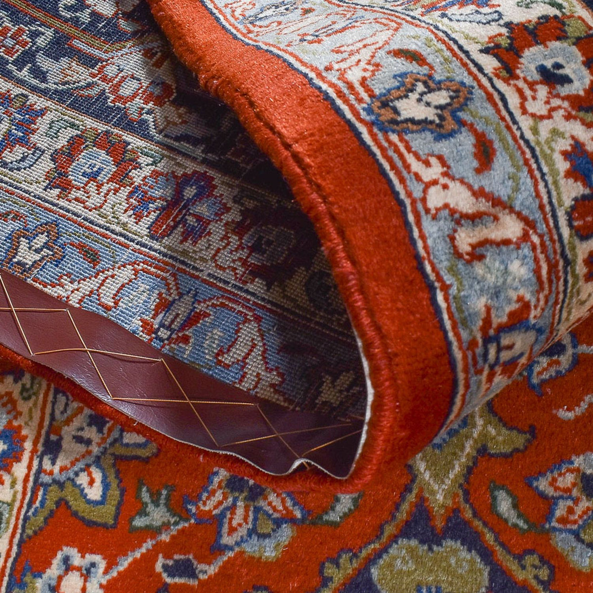 Alfombra persa - Keshan - 352 x 251 cm - beige oscuro
