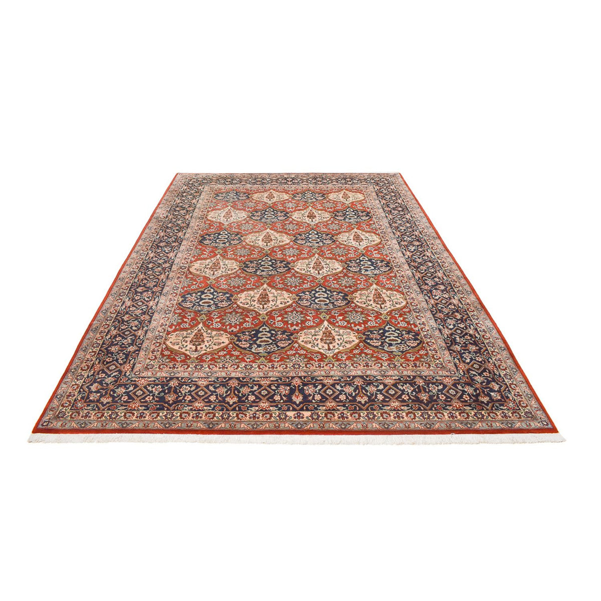 Alfombra persa - Keshan - 352 x 251 cm - beige oscuro