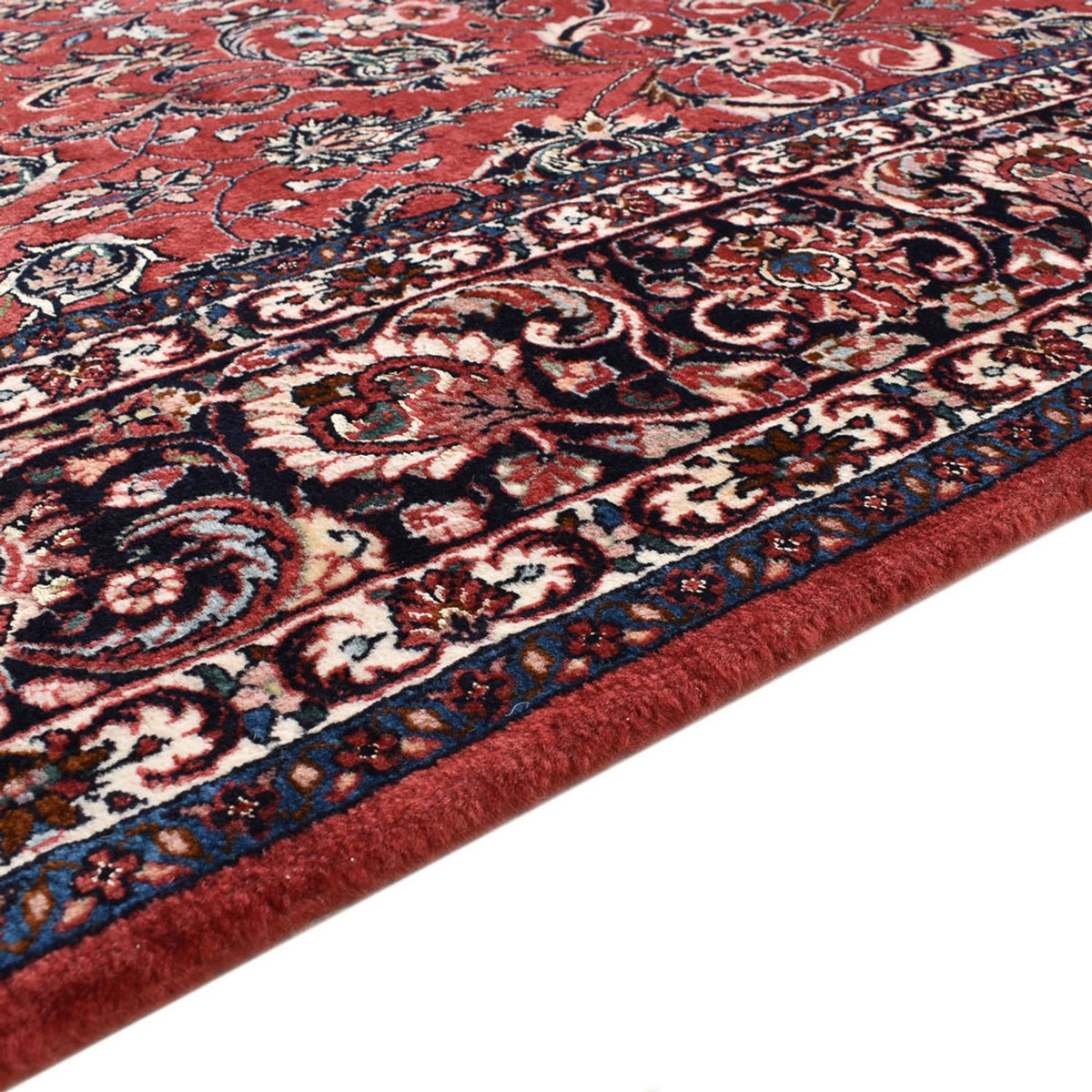 Alfombra persa - Bidjar - 317 x 210 cm - rojo