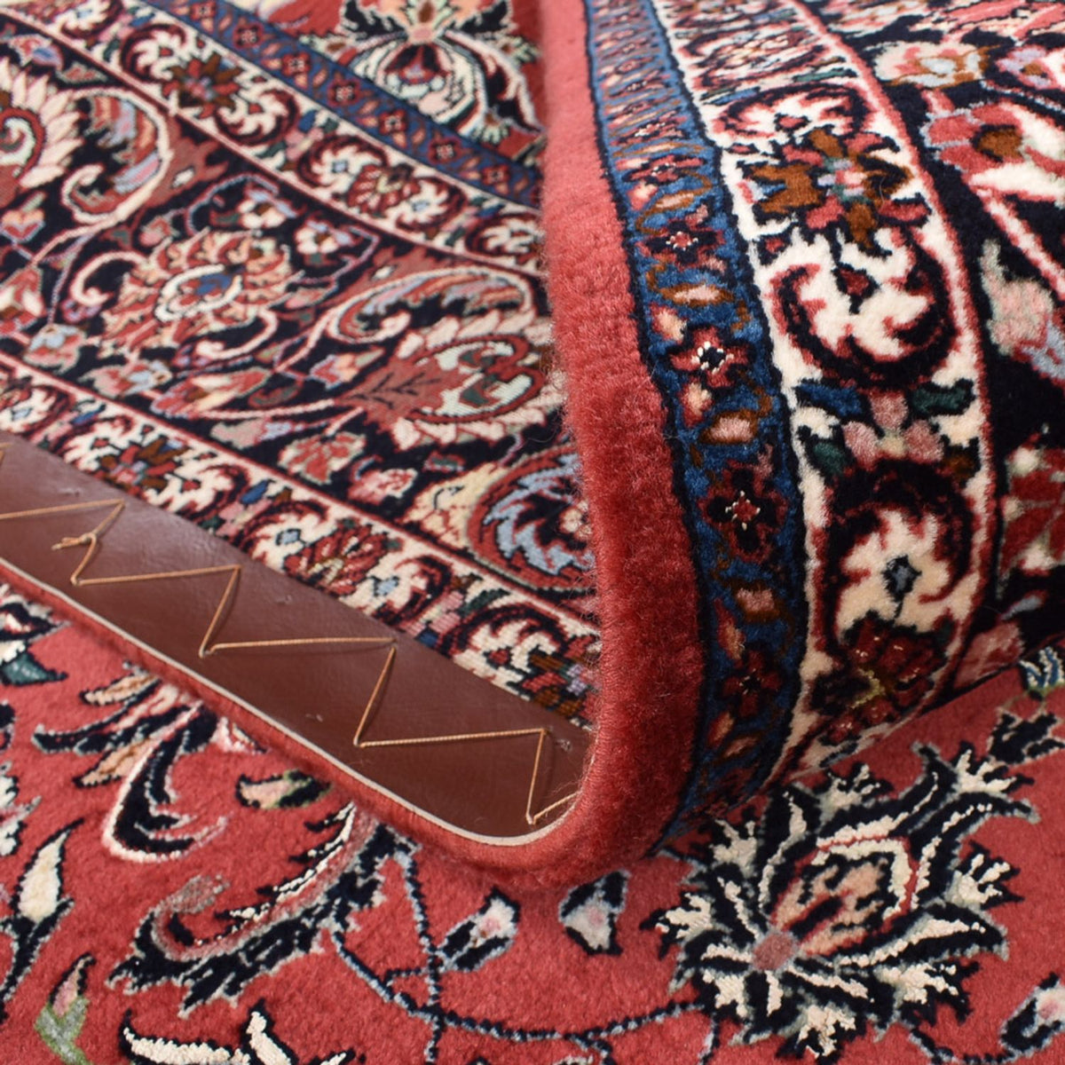 Alfombra persa - Bidjar - 317 x 210 cm - rojo