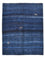Alfombra Gabbeh - Loribaft Persa - 195 x 158 cm - azul oscuro