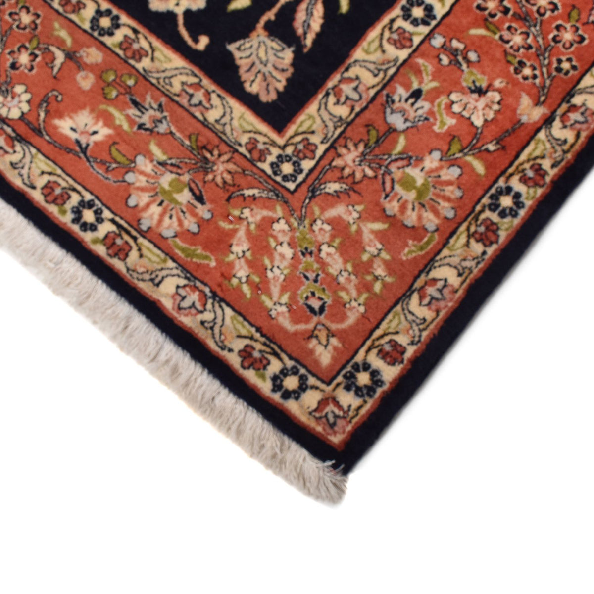 Alfombra persa - Clásica - 203 x 142 cm - azul oscuro