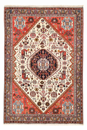 Alfombra Gabbeh - Persa Kashkuli - 197 x 140 cm - multicolor