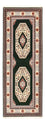 Alfombra de pasillo Alfombra Persa - Tabriz - Real - 202 x 74 cm - azul oscuro