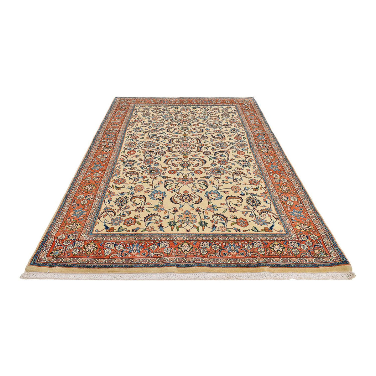 Alfombra persa - Clásica - 222 x 135 cm - beige