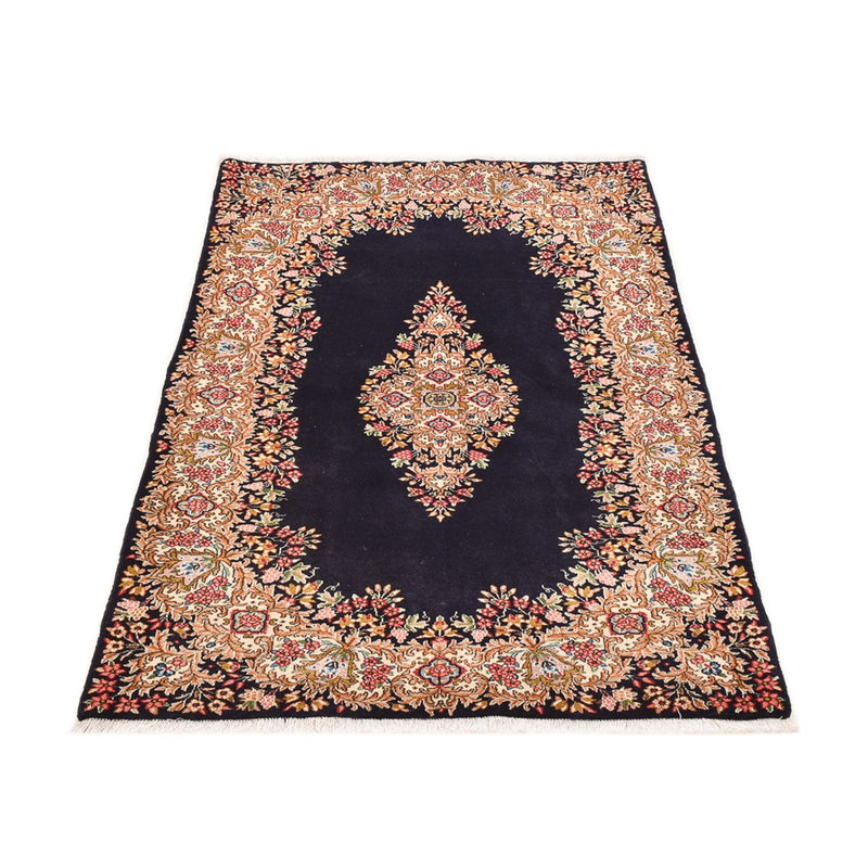 Alfombra persa - Real - 162 x 109 cm - azul oscuro