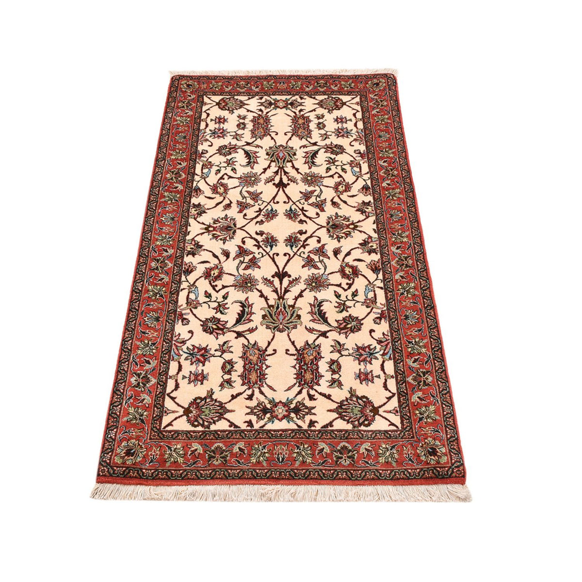 Alfombra persa - Bidjar - 145 x 72 cm - crema