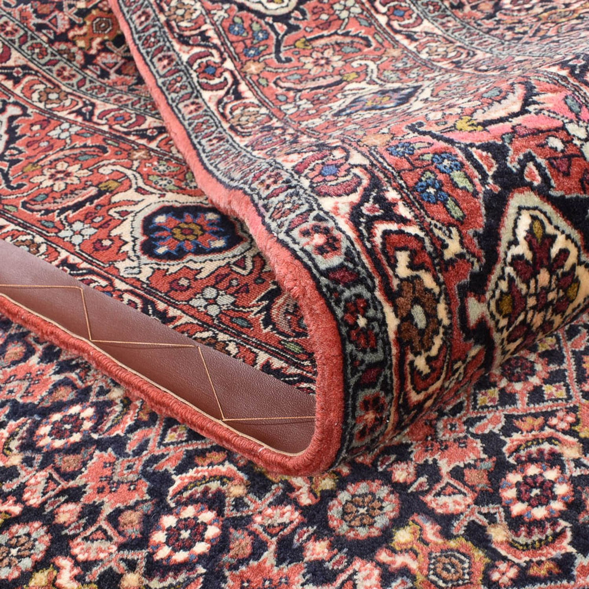 Alfombra persa - Bidjar cuadrado - 204 x 203 cm - óxido