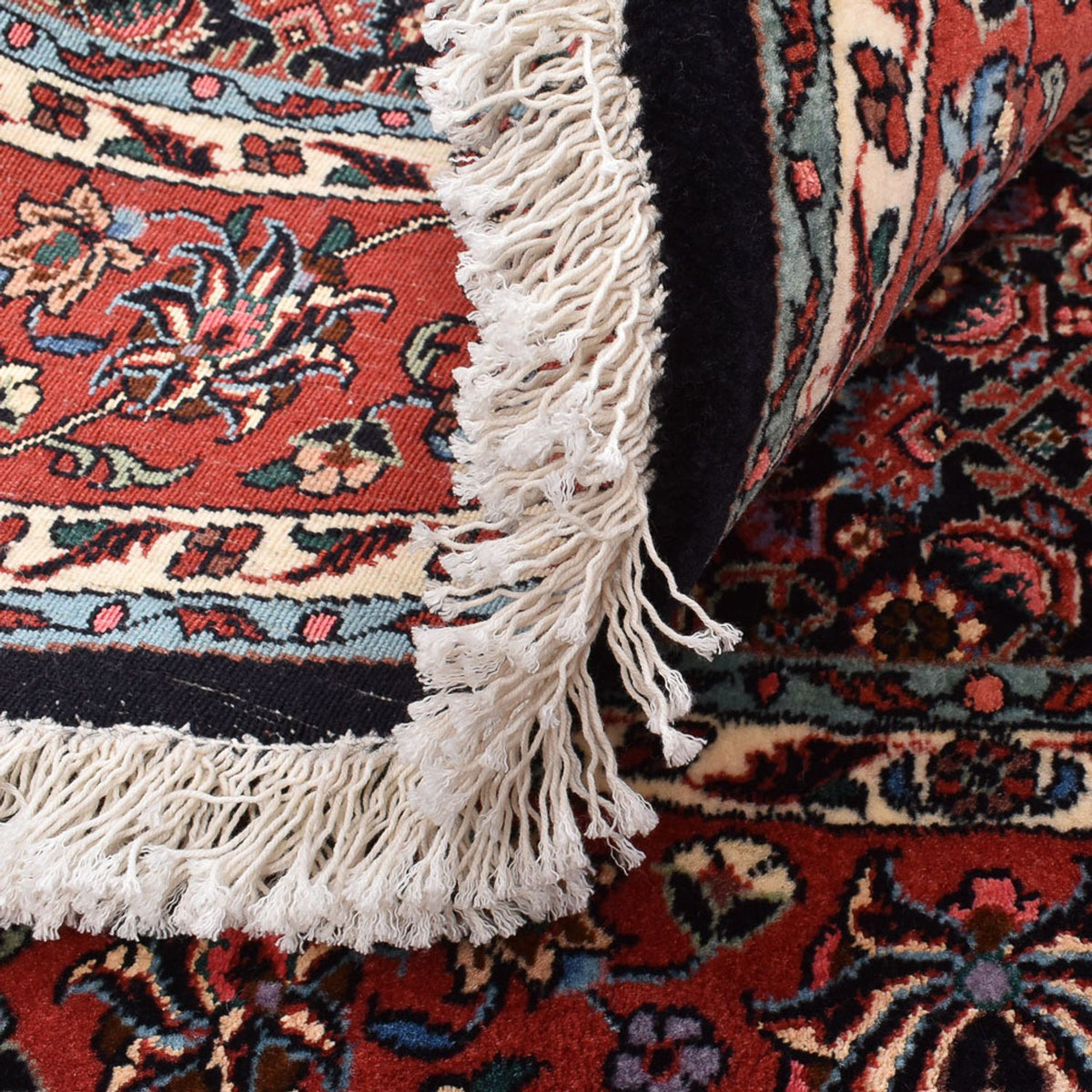 Alfombra persa - Bidjar redondo  - 150 x 150 cm - óxido