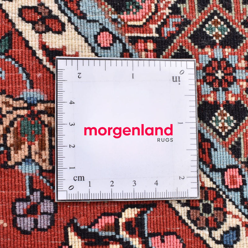 Alfombra persa - Bidjar redondo  - 150 x 150 cm - óxido