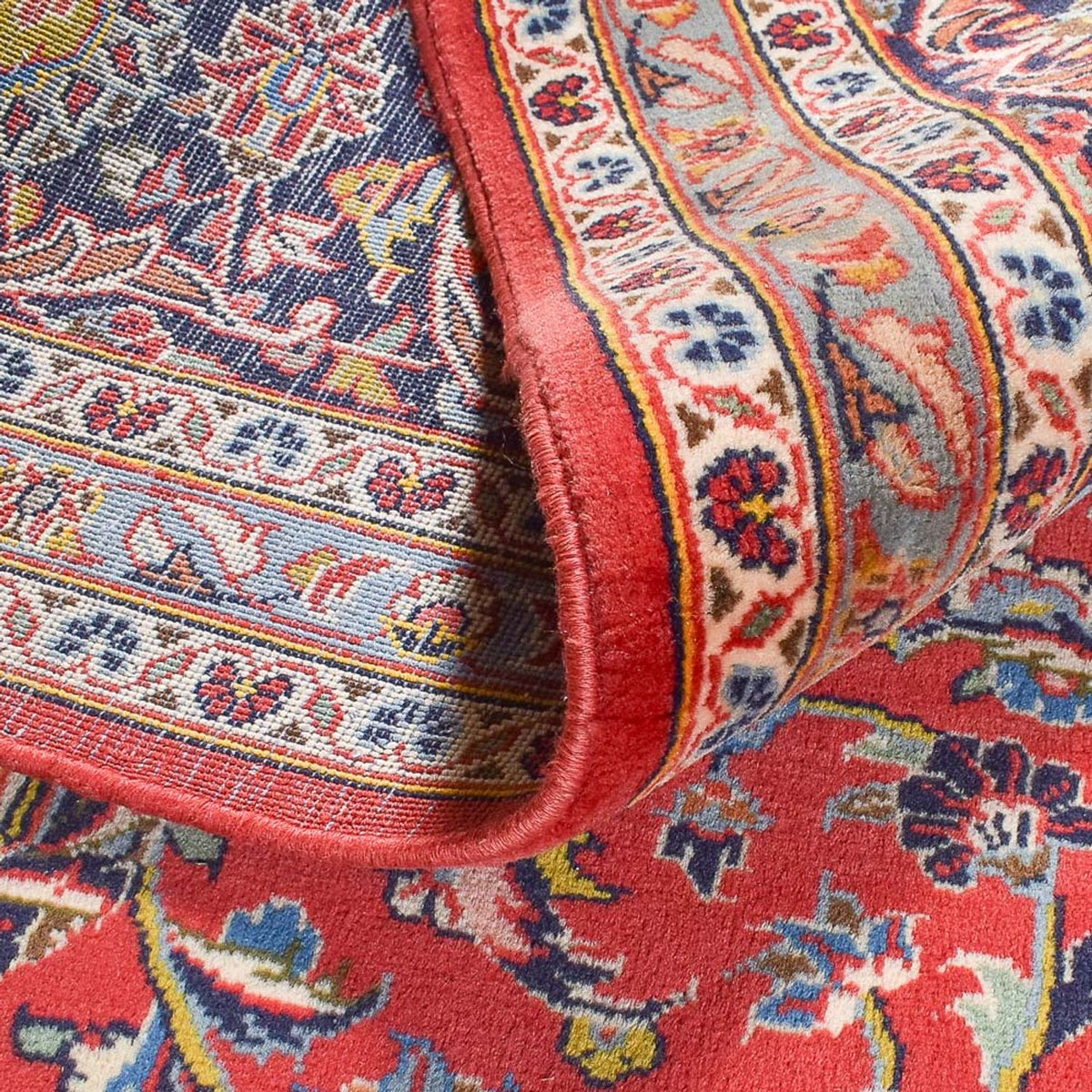 Alfombra persa - Keshan - 350 x 246 cm - rojo