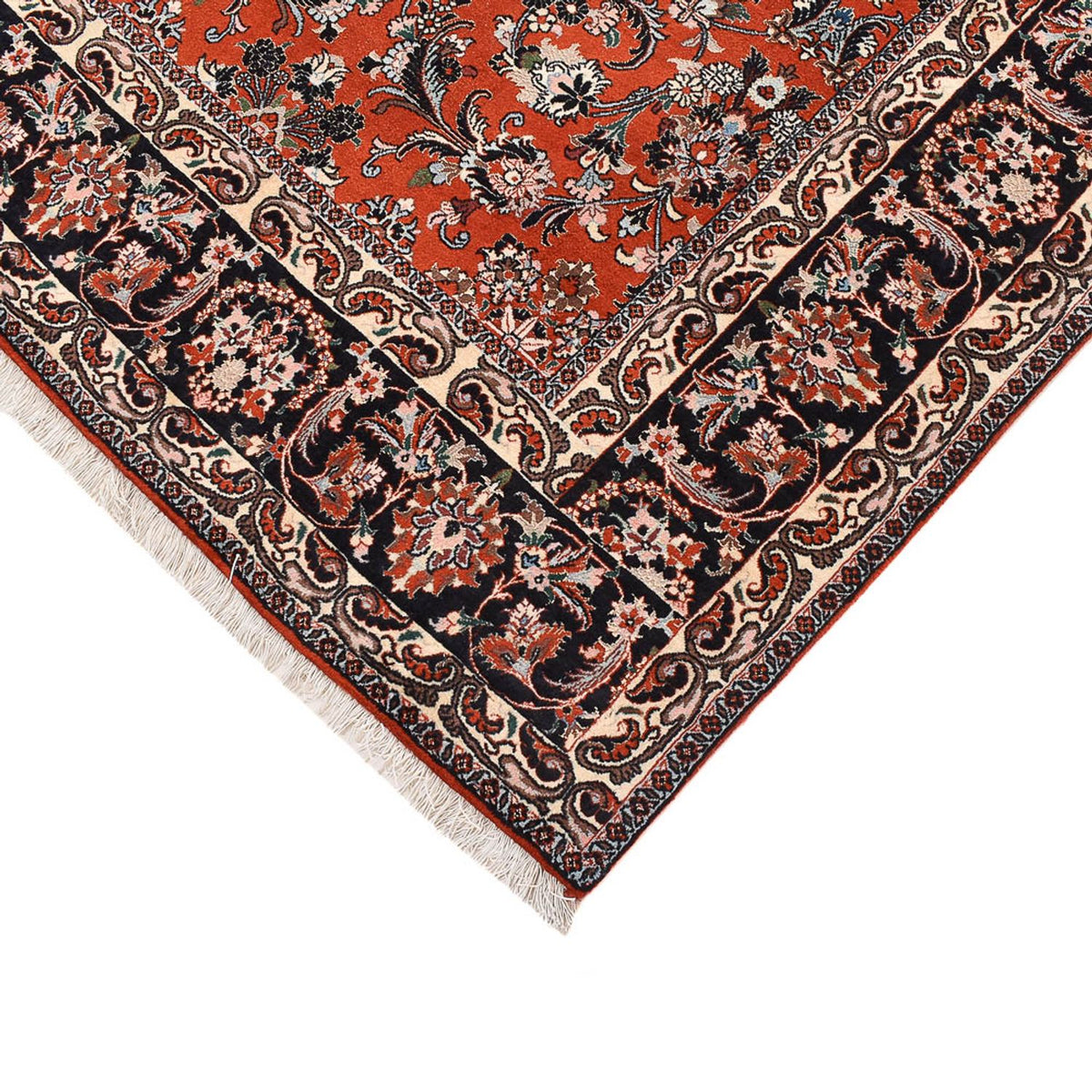 Alfombra persa - Bidjar - 295 x 202 cm - rojo claro