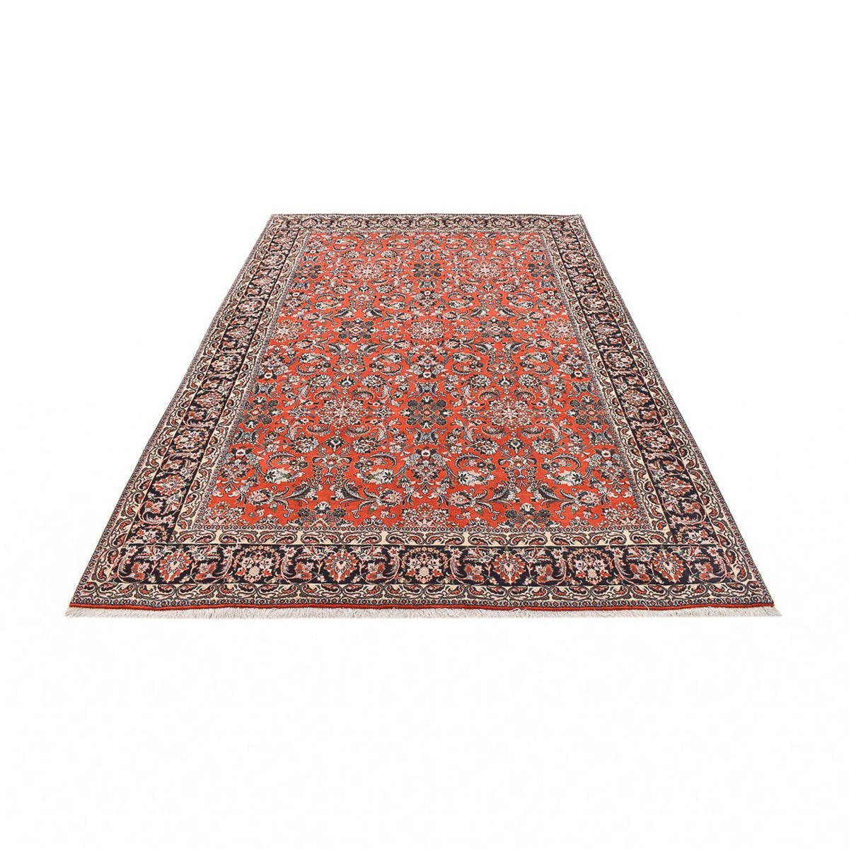 Alfombra persa - Bidjar - 295 x 202 cm - rojo claro