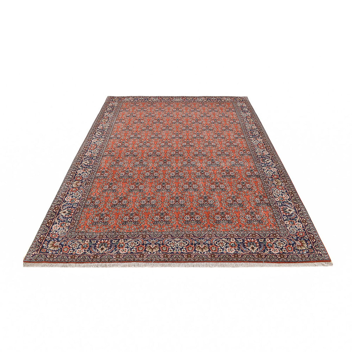 Alfombra persa - Bidjar - 297 x 202 cm - rojo claro