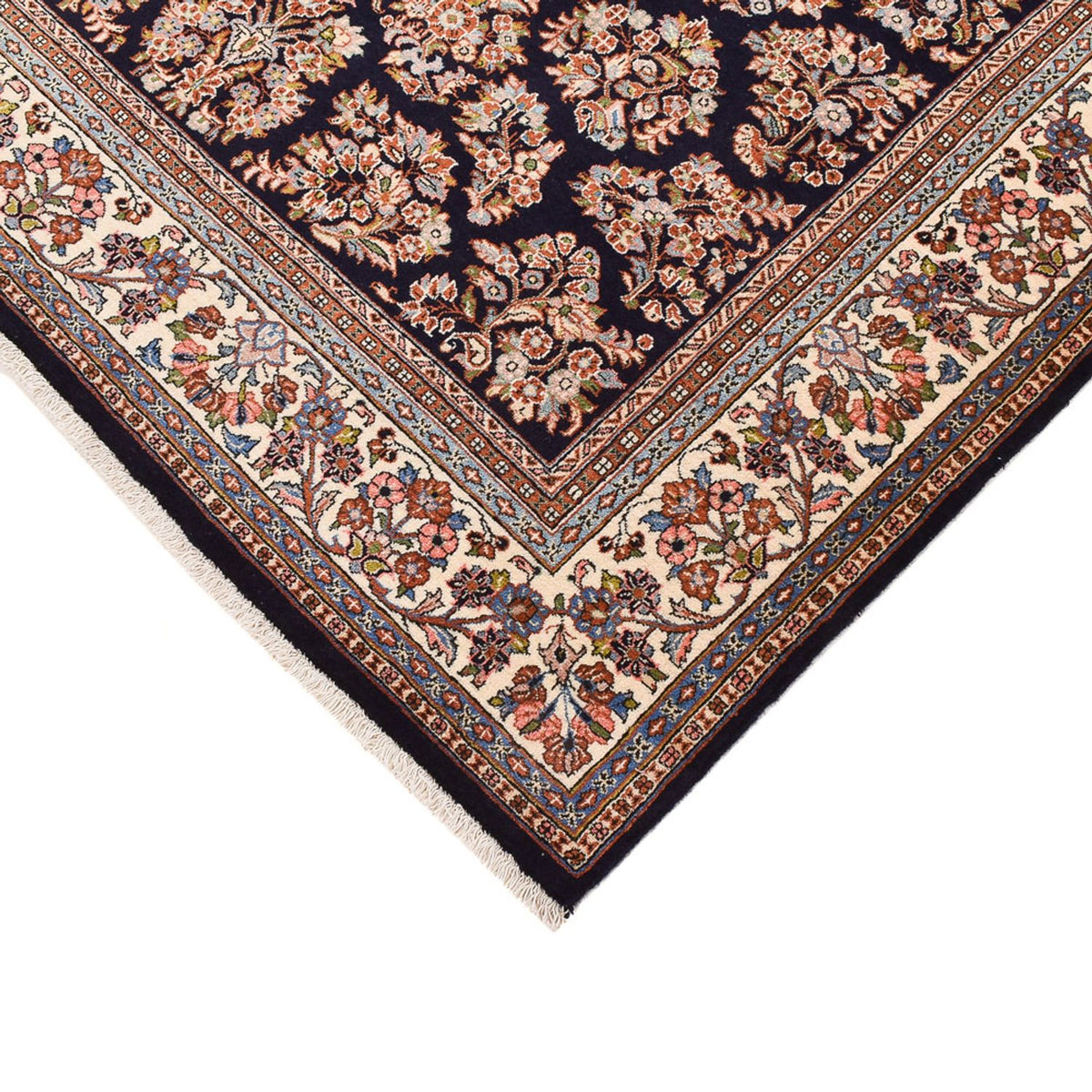 Alfombra persa - Clásica - 239 x 174 cm - azul oscuro