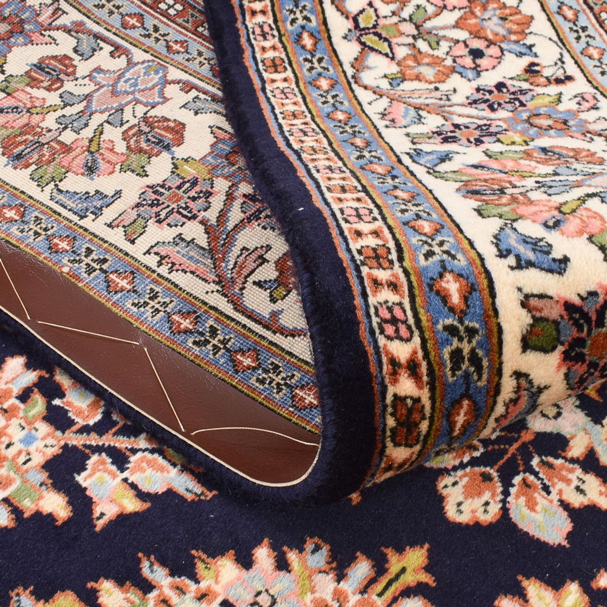 Alfombra persa - Clásica - 239 x 174 cm - azul oscuro