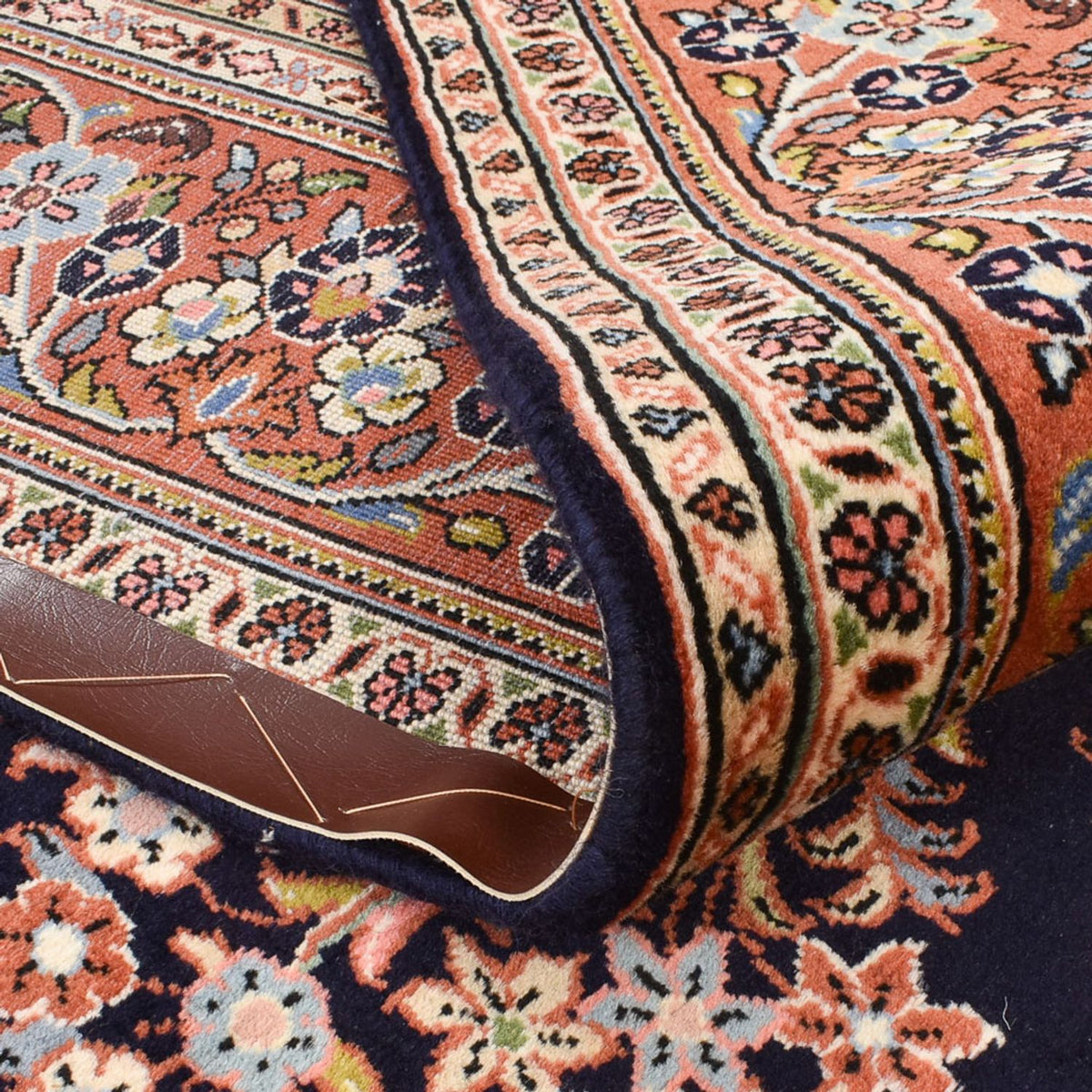 Alfombra persa - Clásica - 237 x 177 cm - azul oscuro