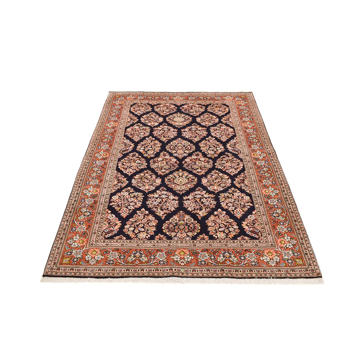 Alfombra persa - Clásica - 237 x 177 cm - azul oscuro