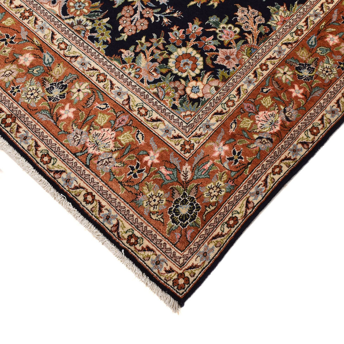 Alfombra persa - Clásica - 240 x 175 cm - azul oscuro