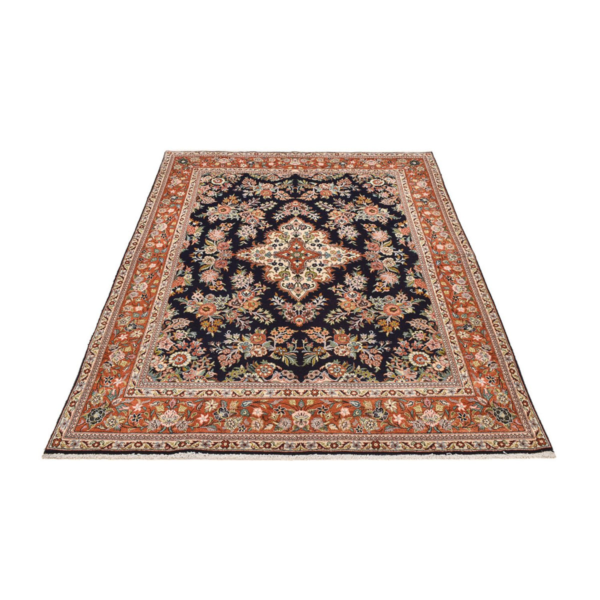 Alfombra persa - Clásica - 240 x 175 cm - azul oscuro