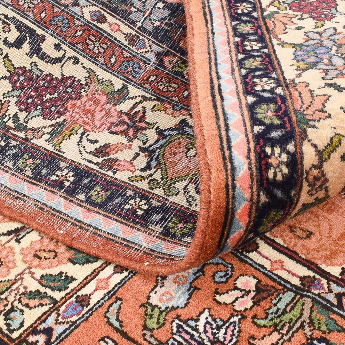 Alfombra persa - Nómada - 221 x 153 cm - multicolor