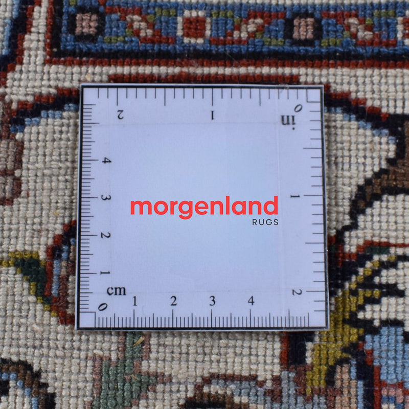 Alfombra persa - Clásica - Real - 341 x 252 cm - azul oscuro