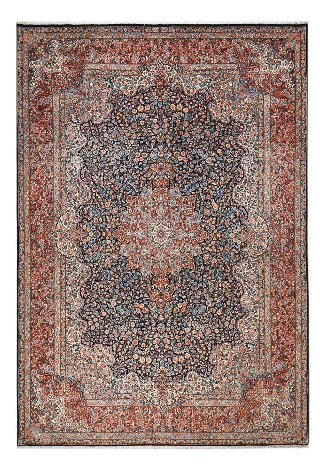 Alfombra persa - Real - 355 x 242 cm - óxido