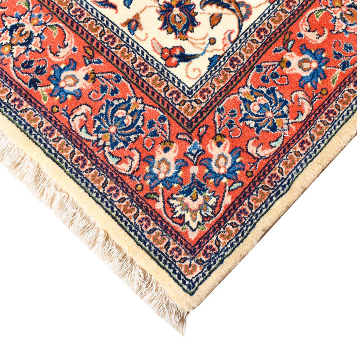 Alfombra persa - Real - Real - 212 x 137 cm - crema