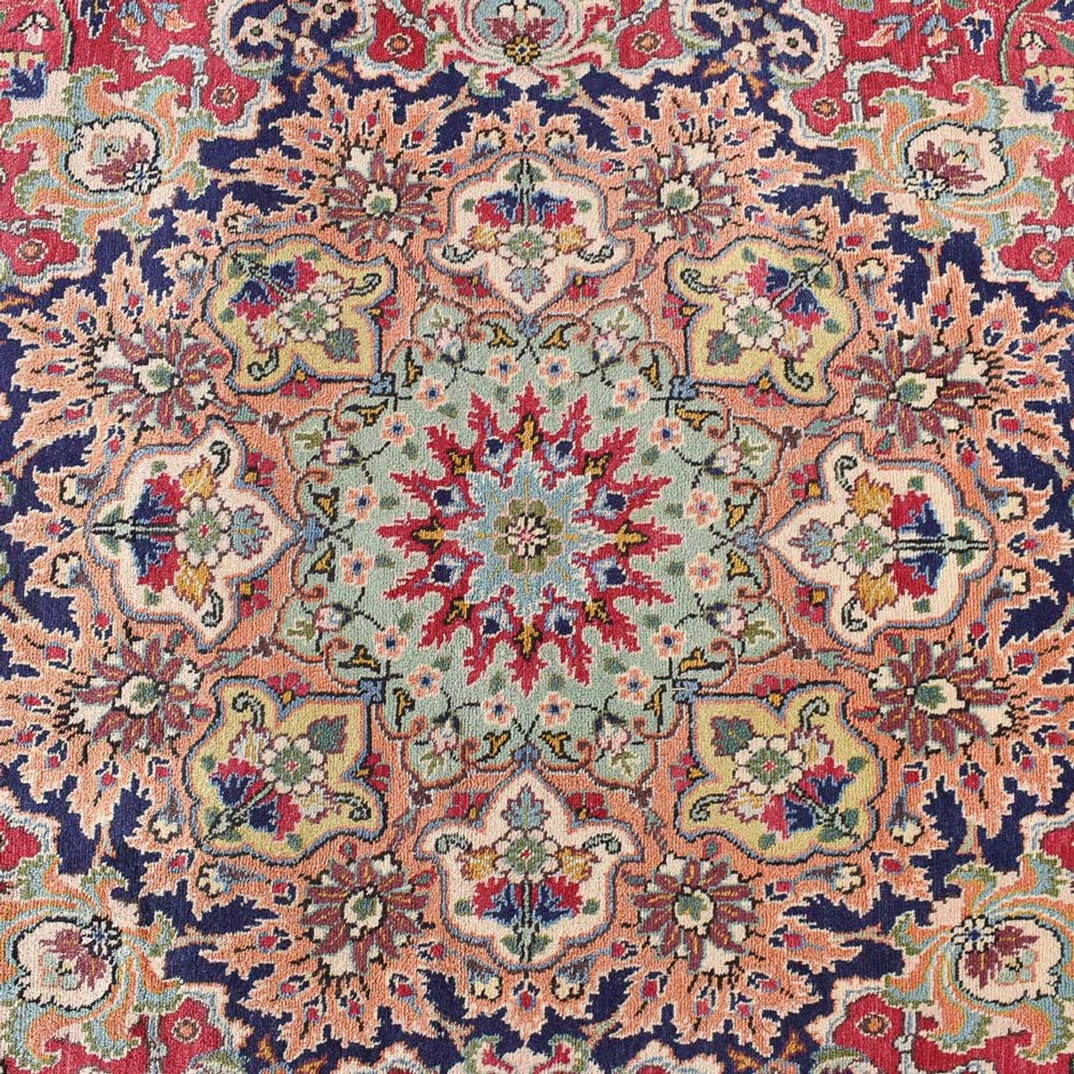 Alfombra Persa - Tabriz - Real - 508 x 343 cm - rojo