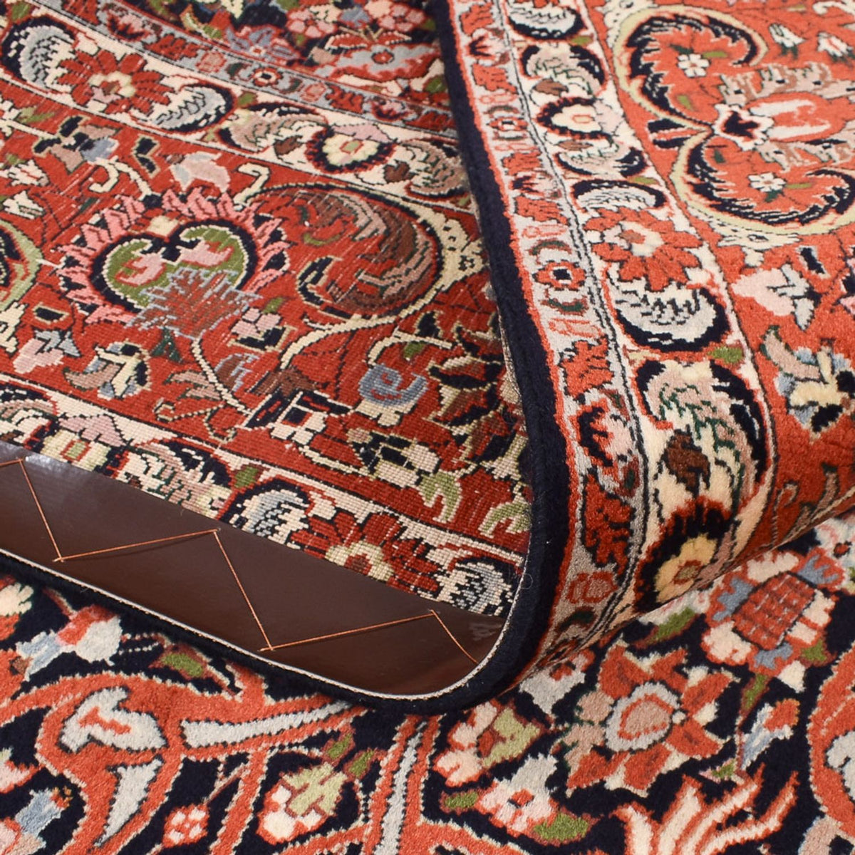 Alfombra persa - Bidjar - 300 x 198 cm - óxido