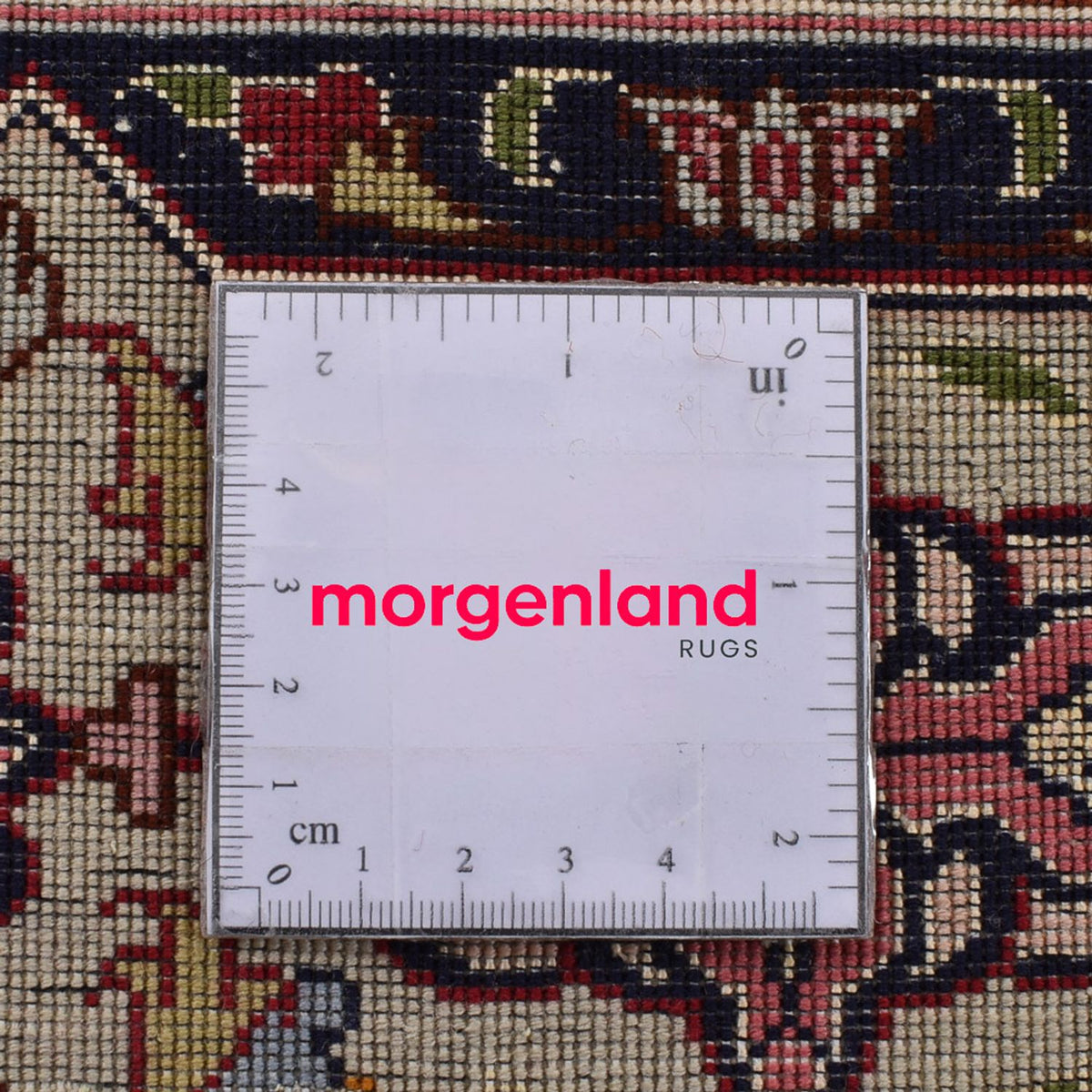 Alfombra Persa - Tabriz - Real - 250 x 208 cm - beige oscuro