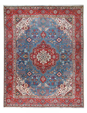 Alfombra Persa - Tabriz - Real - 400 x 312 cm - azul