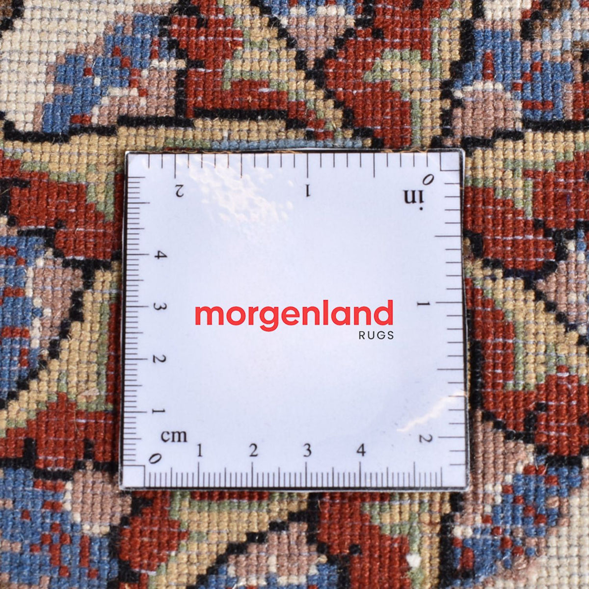 Alfombra persa - Clásica - Real - 403 x 298 cm - azul oscuro