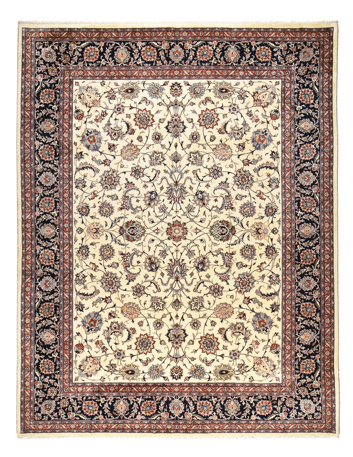 Alfombra persa - Clásica - Real - 384 x 300 cm - crema