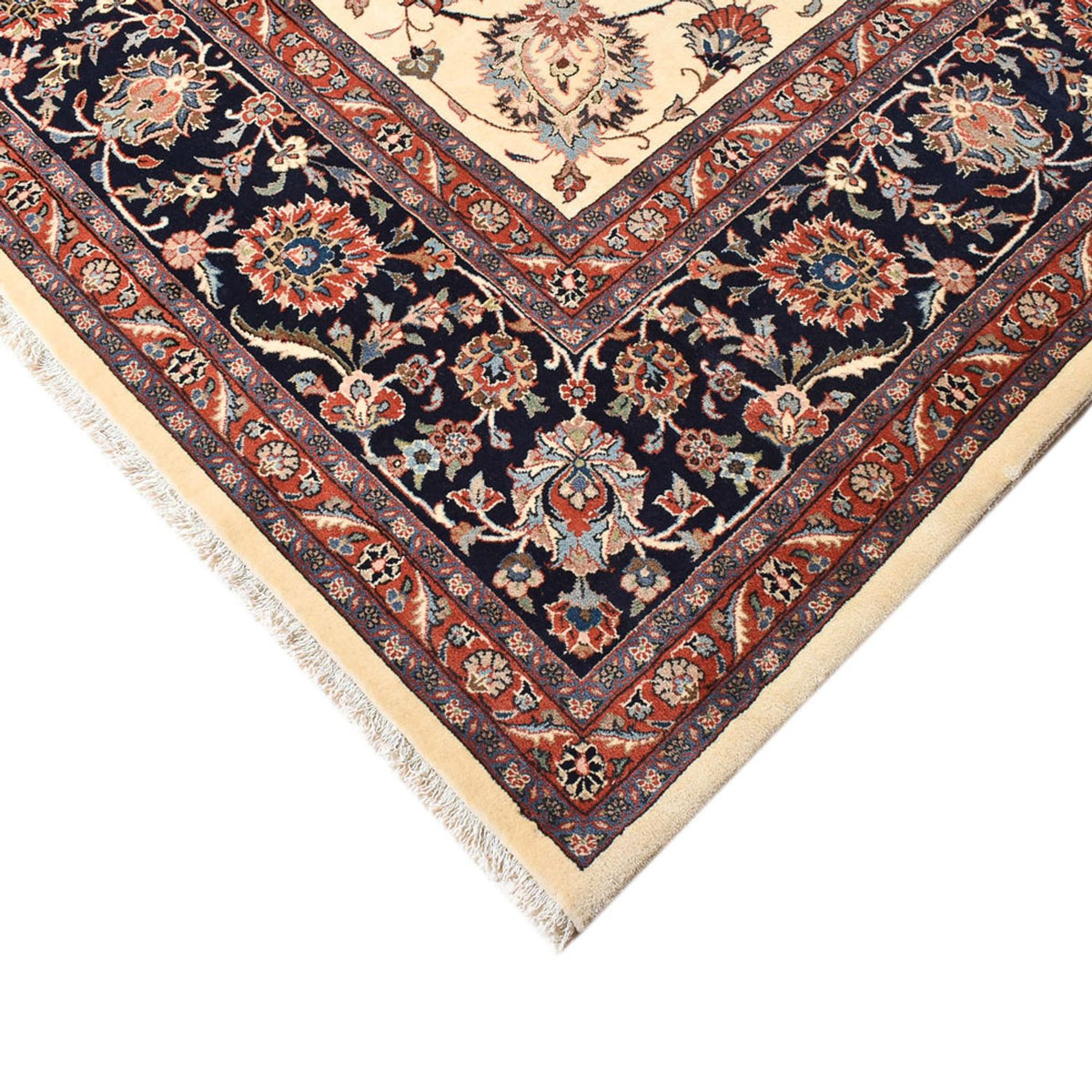 Alfombra persa - Clásica - Real - 384 x 300 cm - crema