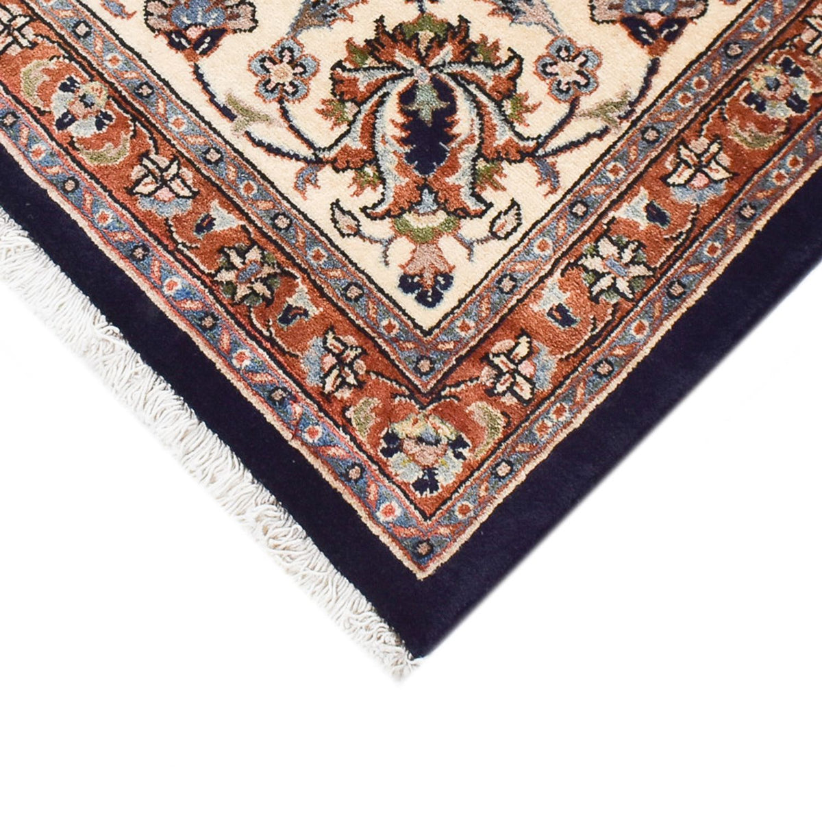Alfombra persa - Clásica - Real - 334 x 250 cm - azul oscuro