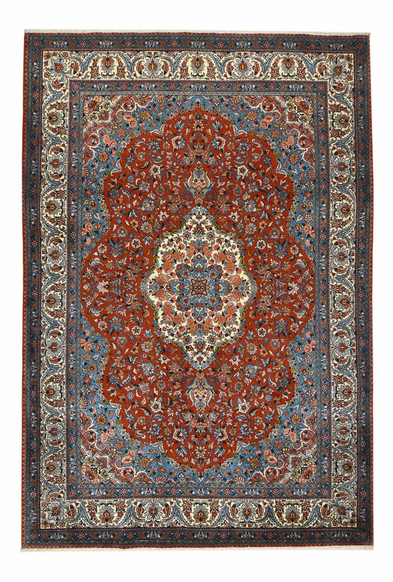 Alfombra persa - Nómada - 302 x 207 cm - rojo