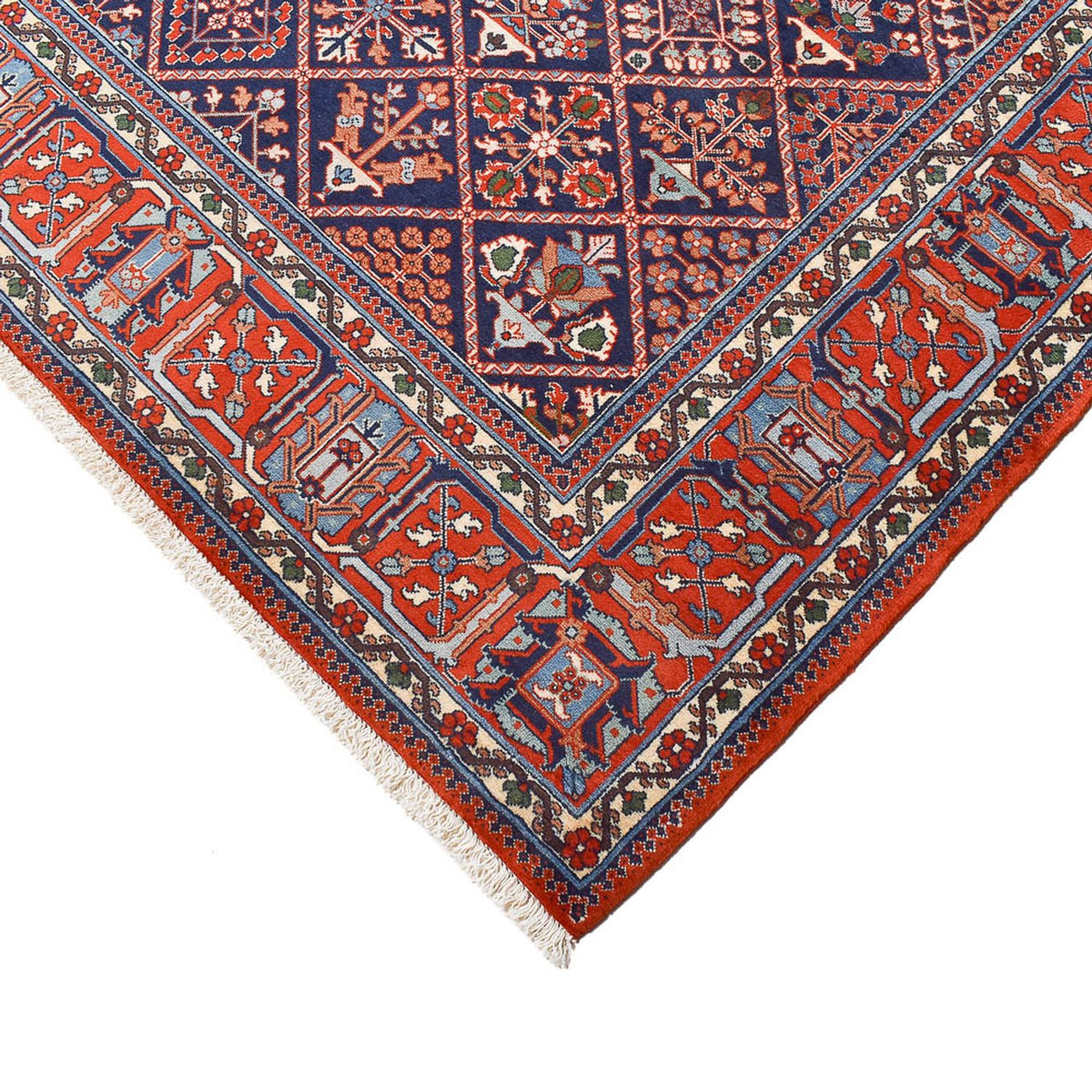Alfombra persa - Nómada - 305 x 208 cm - óxido