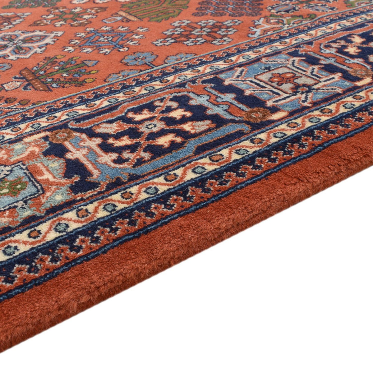 Alfombra persa - Nómada - 248 x 168 cm - rojo