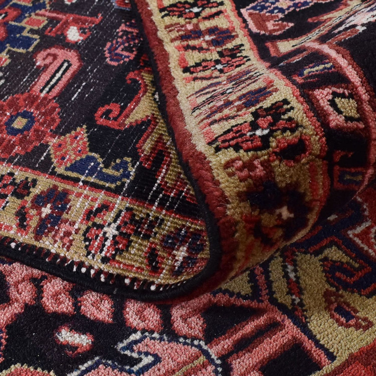Alfombra persa - Nómada forma especial  - 372 x 302 cm - rojo