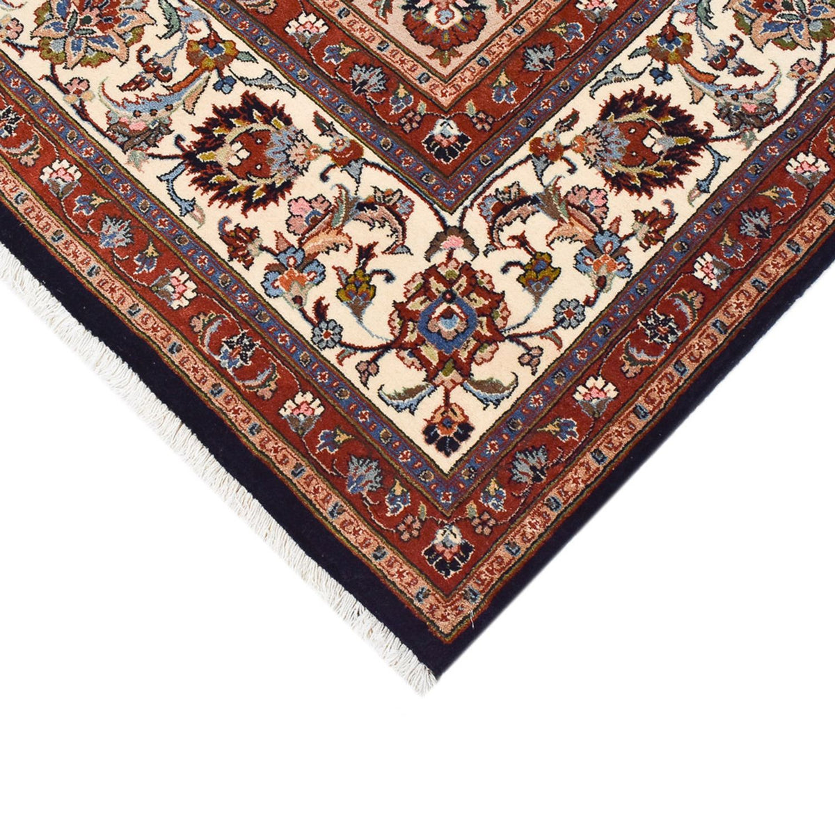 Alfombra persa - Clásica - Real - 345 x 244 cm - azul oscuro