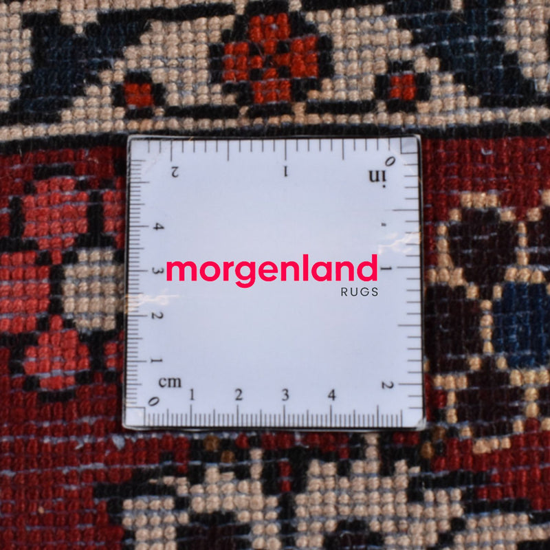 Alfombra persa - Nómada - 320 x 207 cm - rojo vino