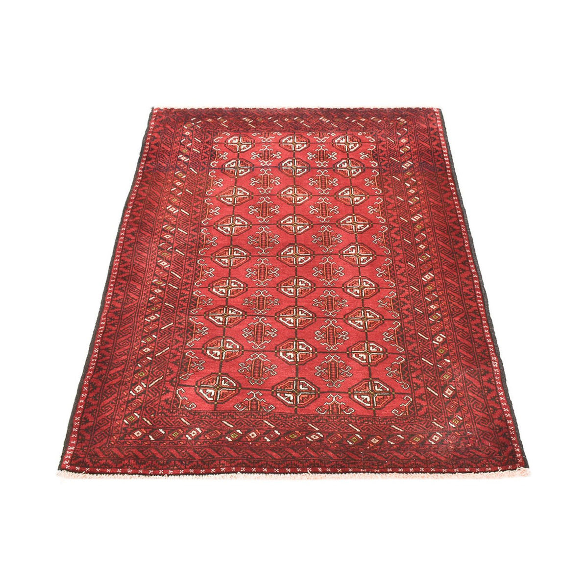 Alfombra Belutsch - 157 x 104 cm - rojo