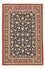 Alfombra Persa - Ghom - Royal - 204 x 133 cm - azul oscuro